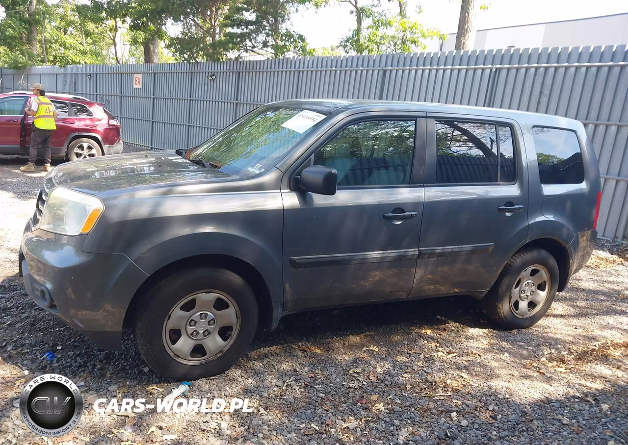 2013 Honda Pilot Lx VIN:5FNYF4H28DB062199 - 14