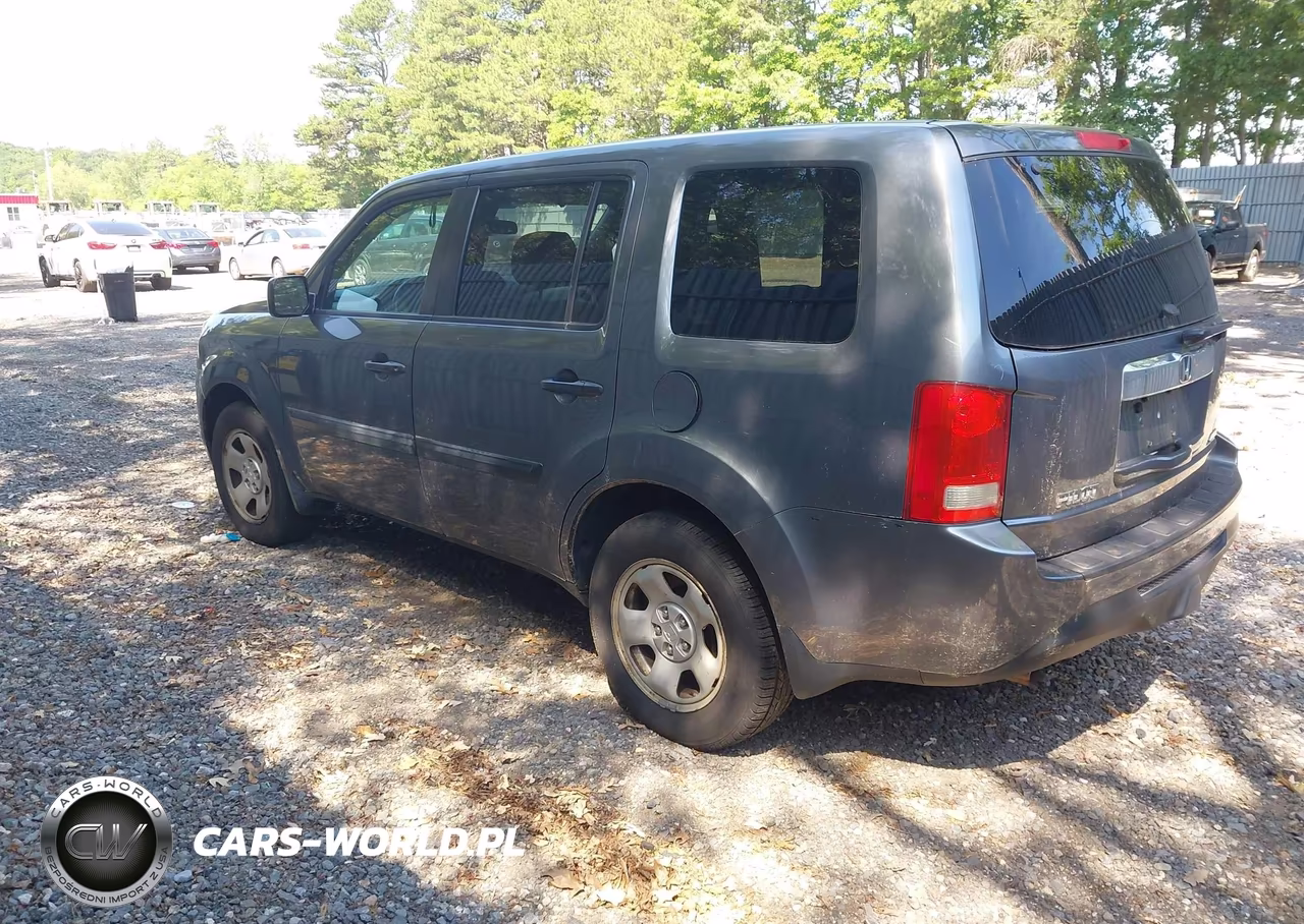 2013 Honda Pilot Lx VIN:5FNYF4H28DB062199 - 3