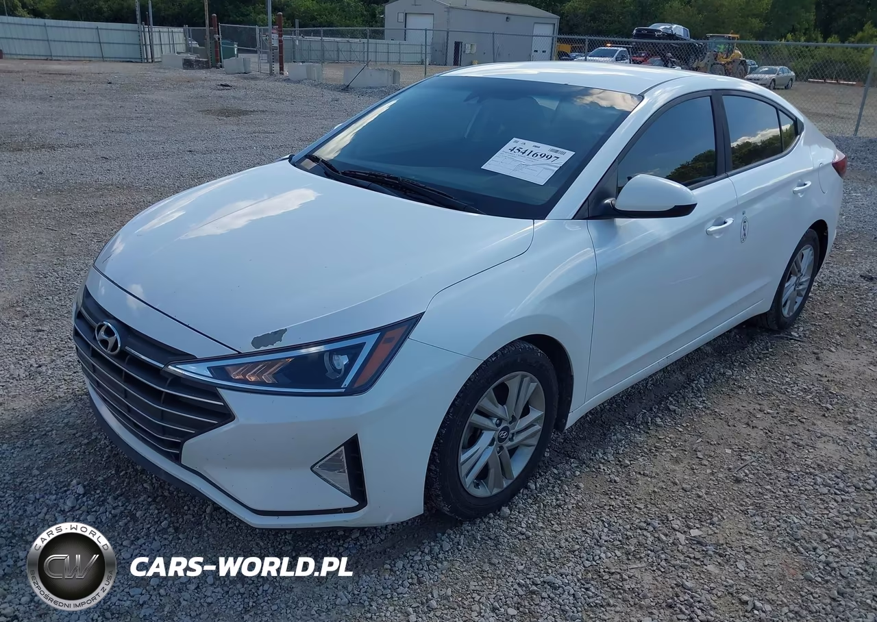 2020 Hyundai Elantra Sel VIN:5NPD84LFXLH569043 - 2