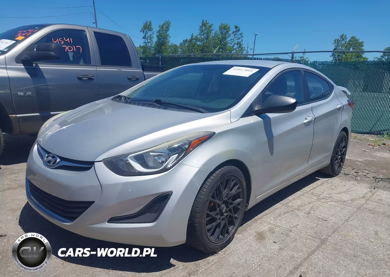 2016 Hyundai Elantra Se VIN:5NPDH4AE2GH735538 - 2