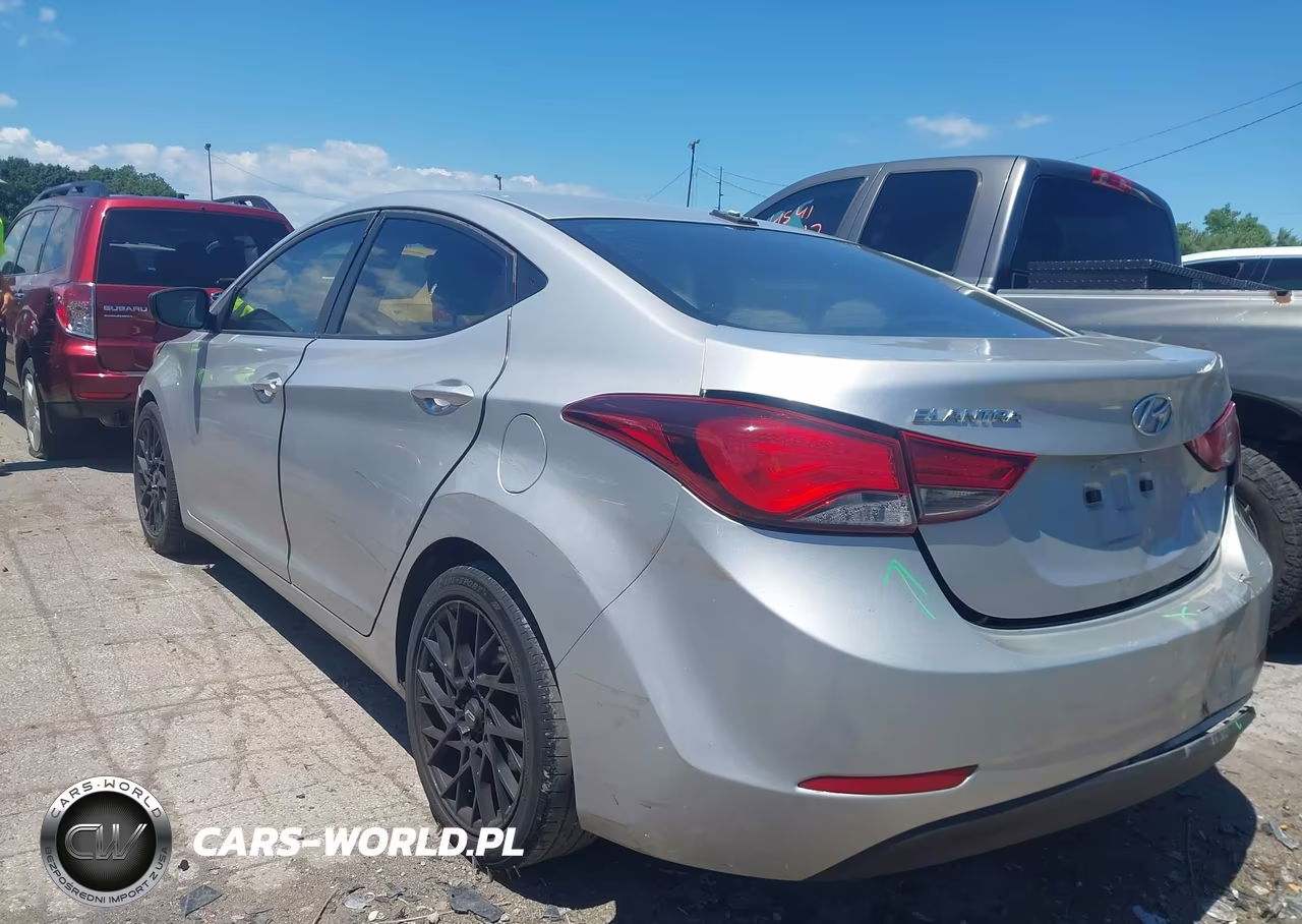 2016 Hyundai Elantra Se VIN:5NPDH4AE2GH735538 - 3