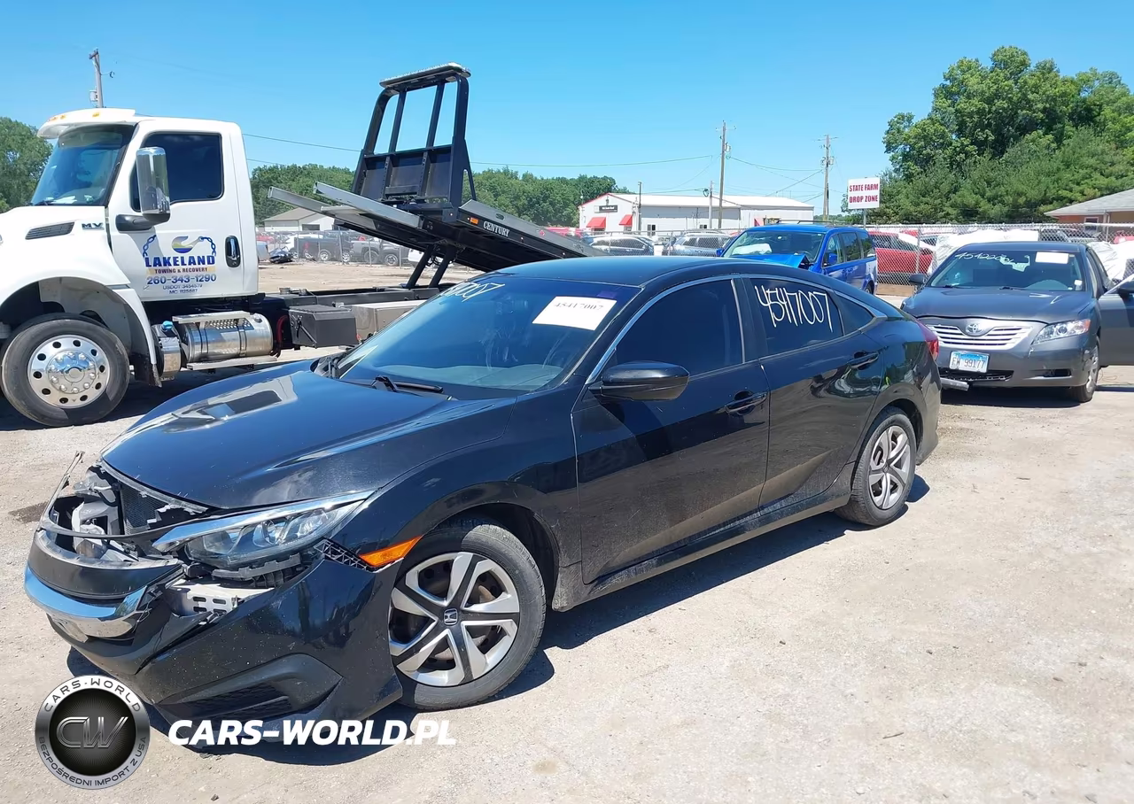 2016 Honda Civic Lx VIN:19XFC2F50GE047076 - 2