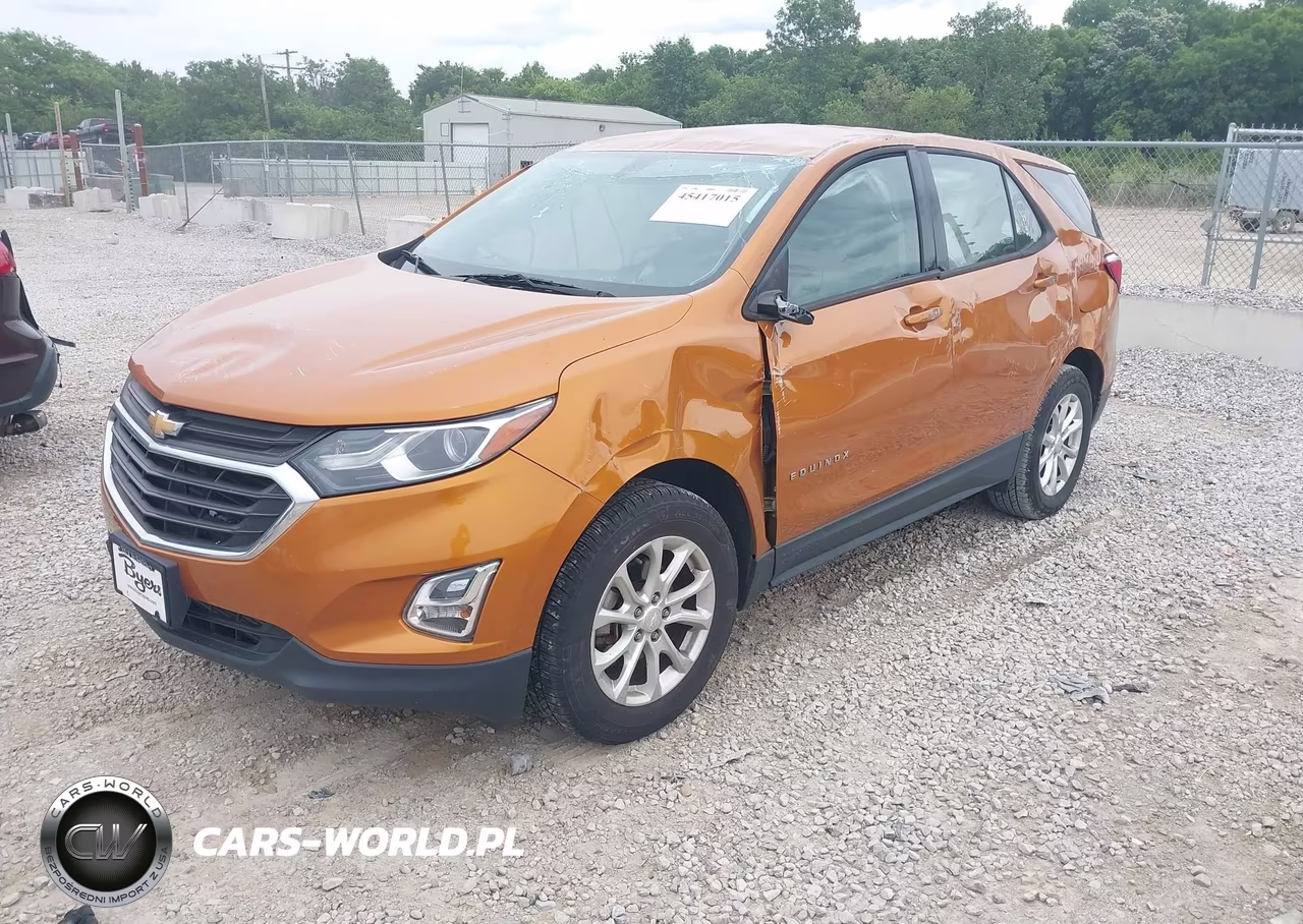 2018 Chevrolet Equinox Ls VIN:2GNAXHEV8J6123158 - 2