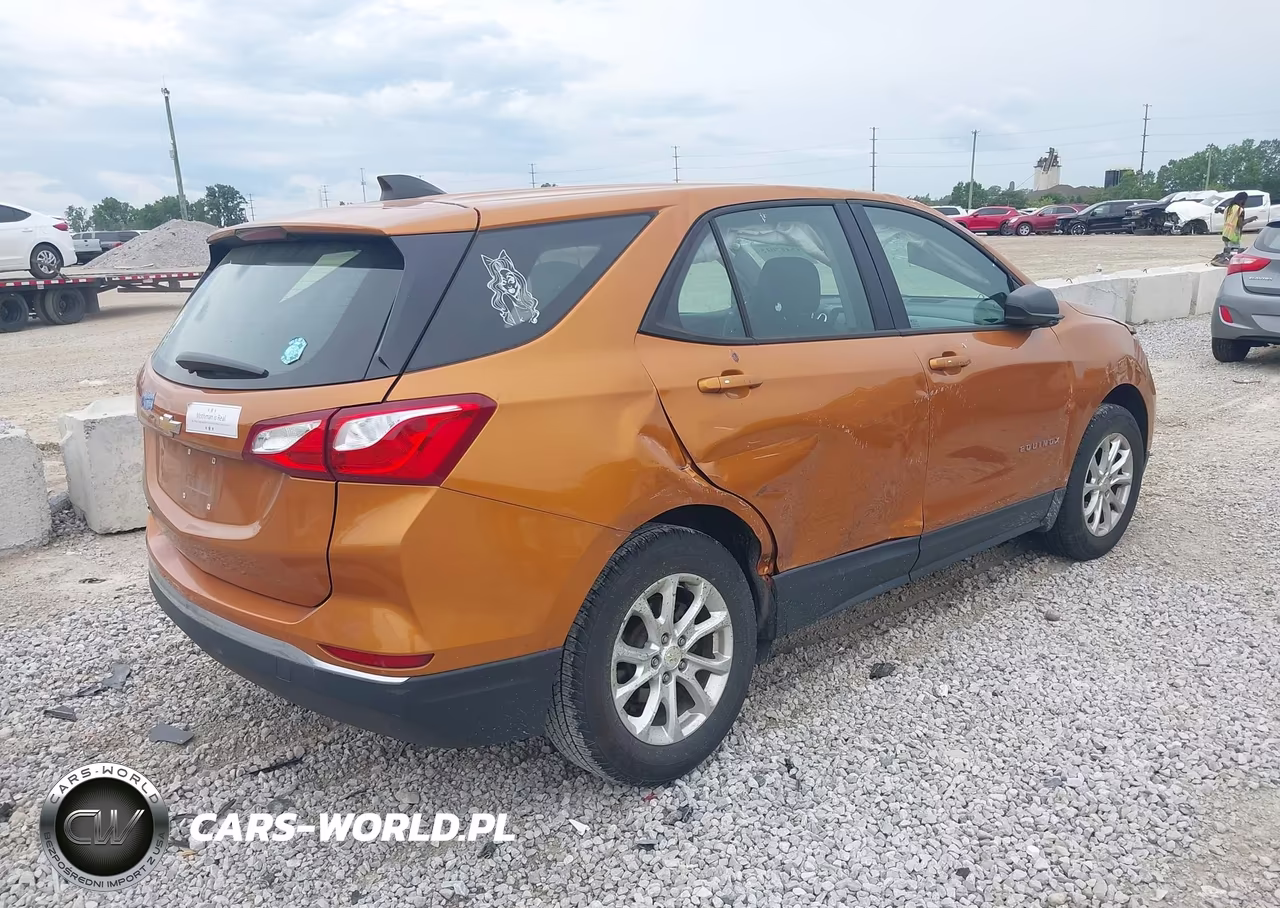 2018 Chevrolet Equinox Ls VIN:2GNAXHEV8J6123158 - 4