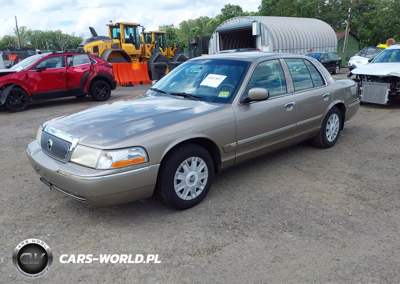 2004 Mercury Grand Marquis Gs VIN:2MEFM74W54X665438 - 2