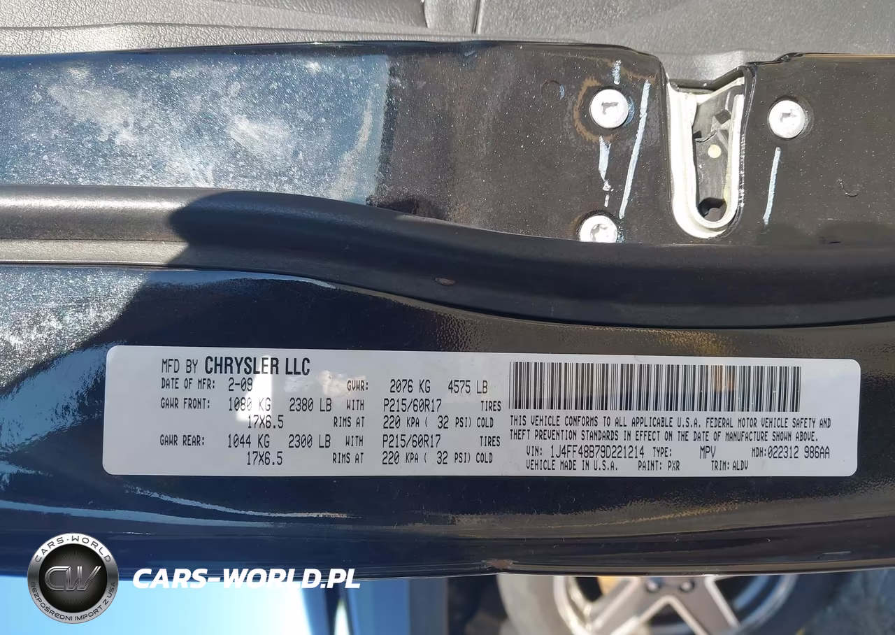 2009 Jeep Patriot Limited VIN:1J4FF48B79D221214 - 9