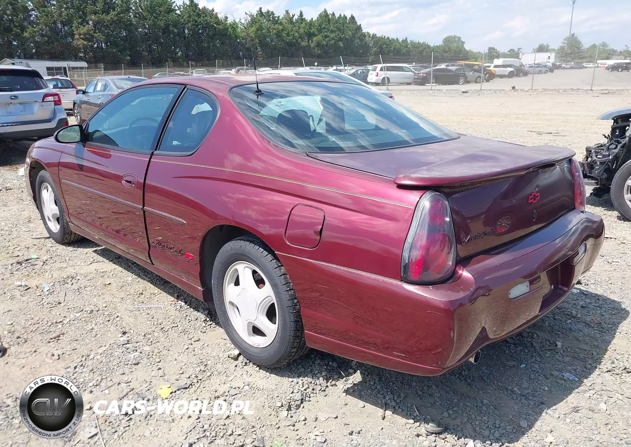 2001 Chevrolet Monte Carlo Ss VIN:2G1WX15K519352836 - 3