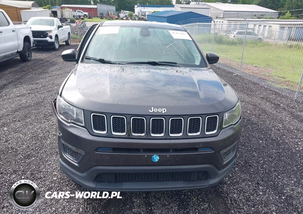 2020 Jeep Compass Sport Fwd VIN:3C4NJCAB7LT121328 - 12
