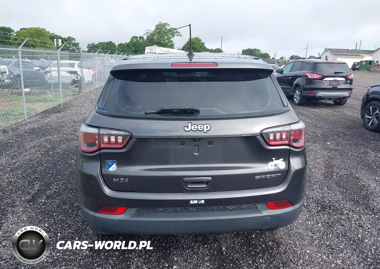 2020 Jeep Compass Sport Fwd VIN:3C4NJCAB7LT121328 - 16