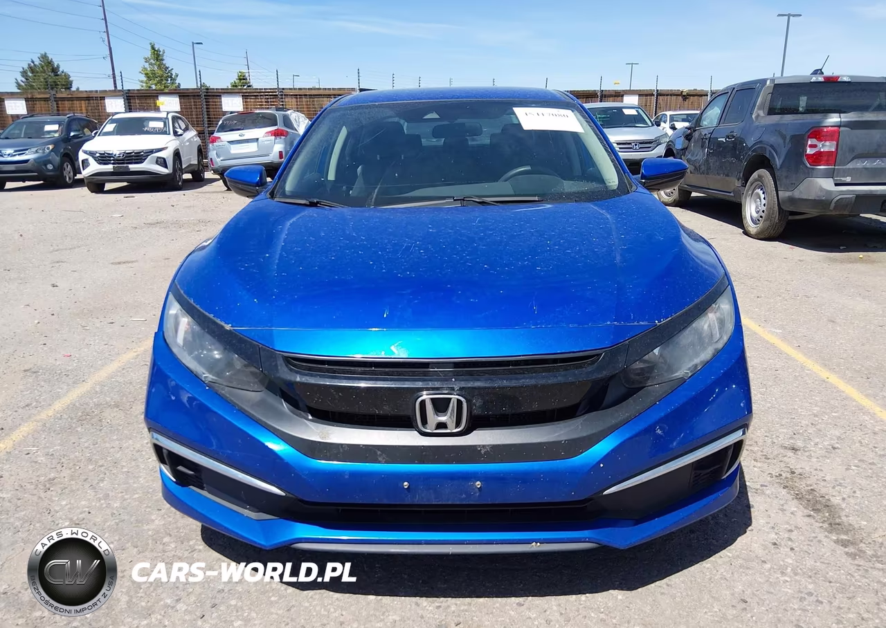 2019 Honda Civic Lx VIN:19XFC2F65KE018268 - 13