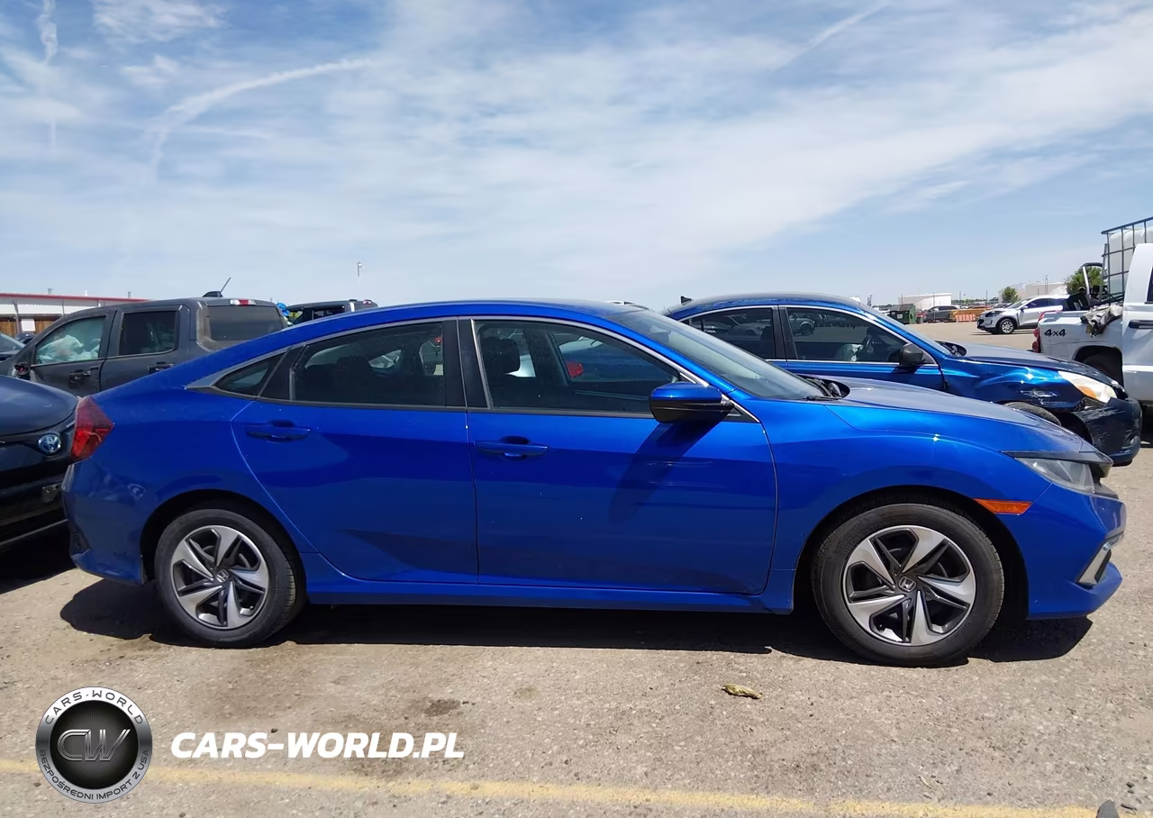 2019 Honda Civic Lx VIN:19XFC2F65KE018268 - 14