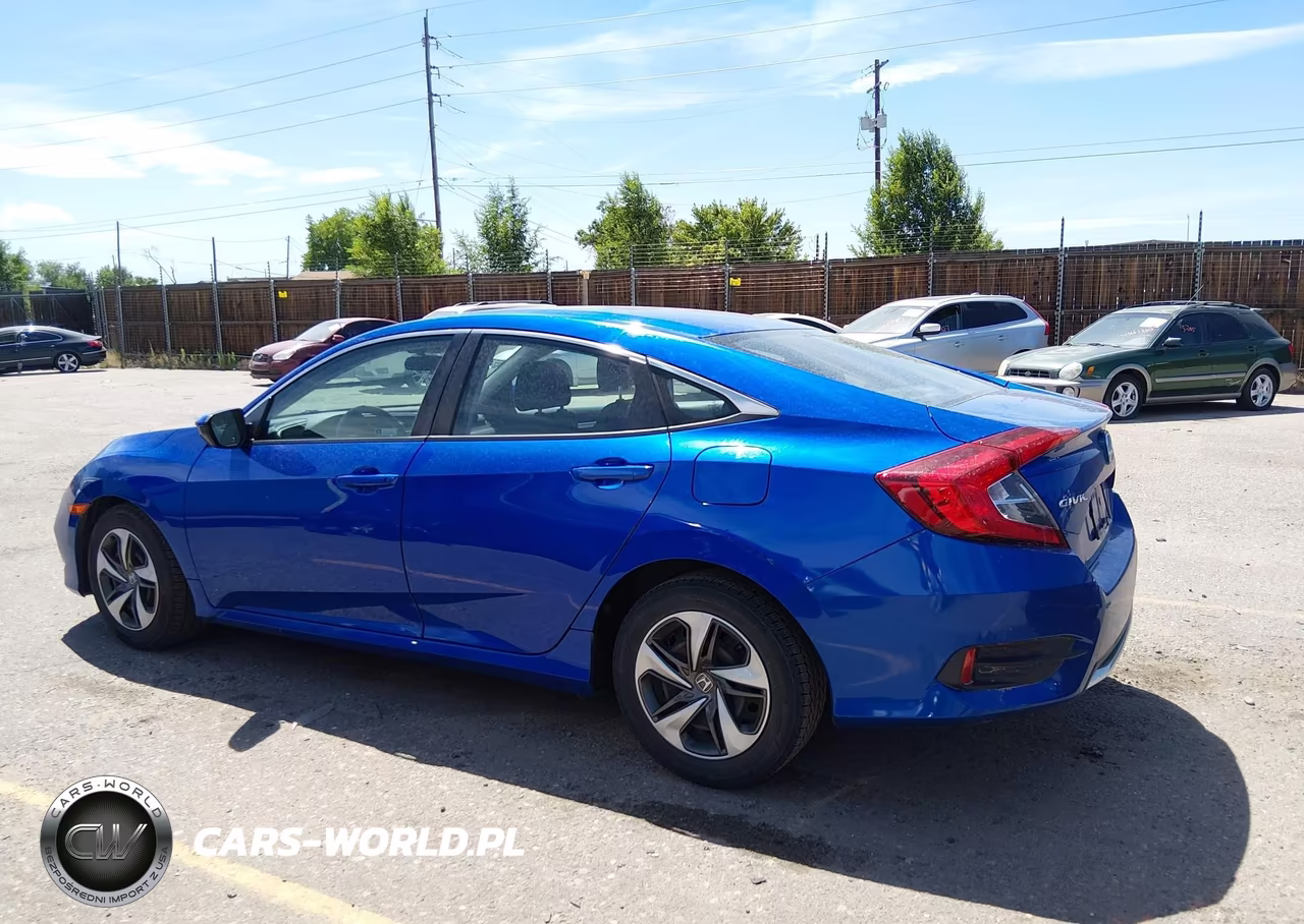2019 Honda Civic Lx VIN:19XFC2F65KE018268 - 15