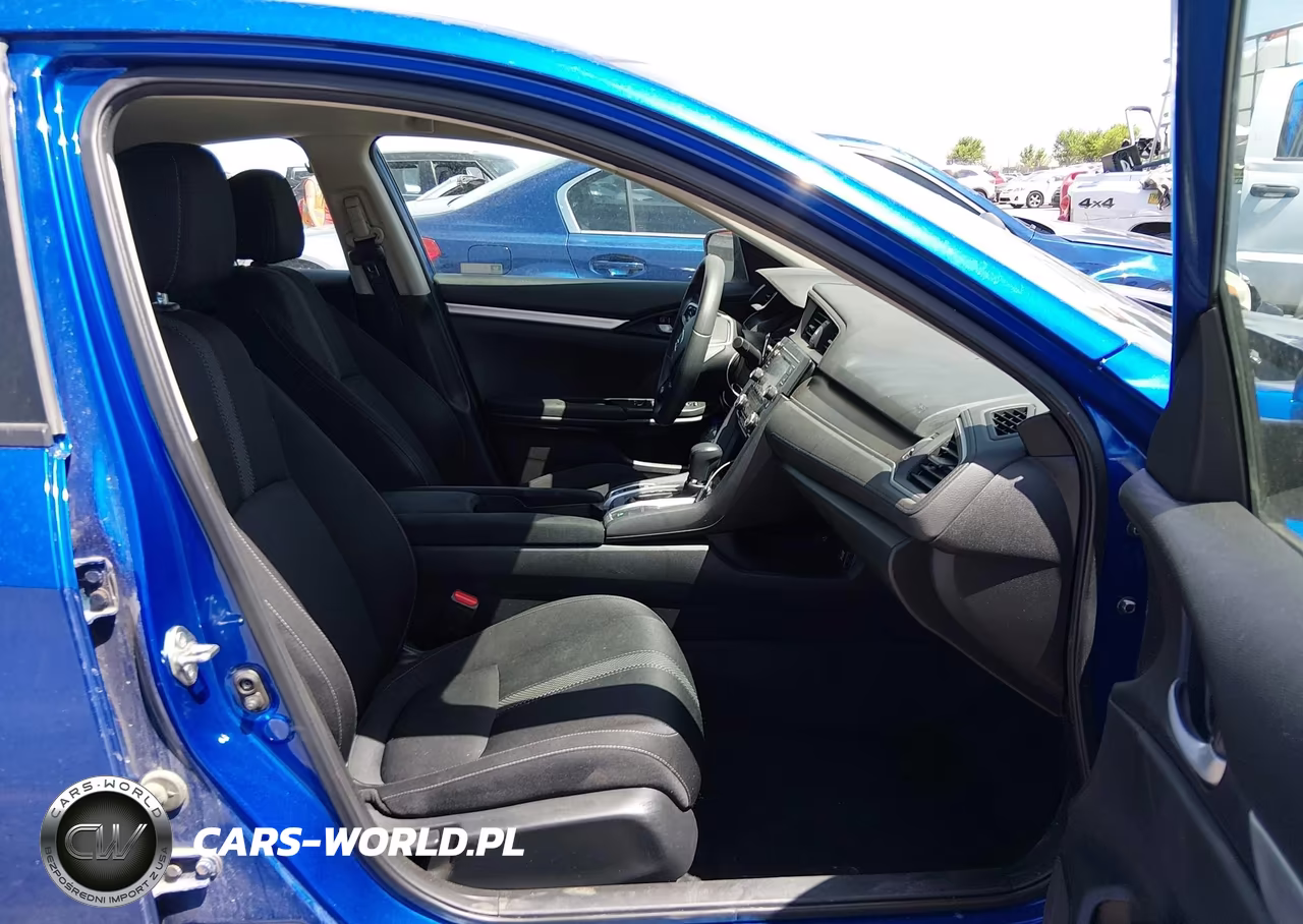 2019 Honda Civic Lx VIN:19XFC2F65KE018268 - 5