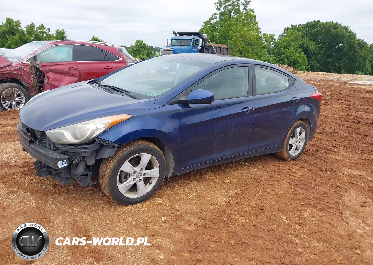 2013 Hyundai Elantra Gls VIN:KMHDH4AE3DU713481 - 2