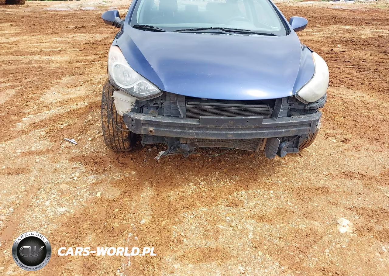 2013 Hyundai Elantra Gls VIN:KMHDH4AE3DU713481 - 6