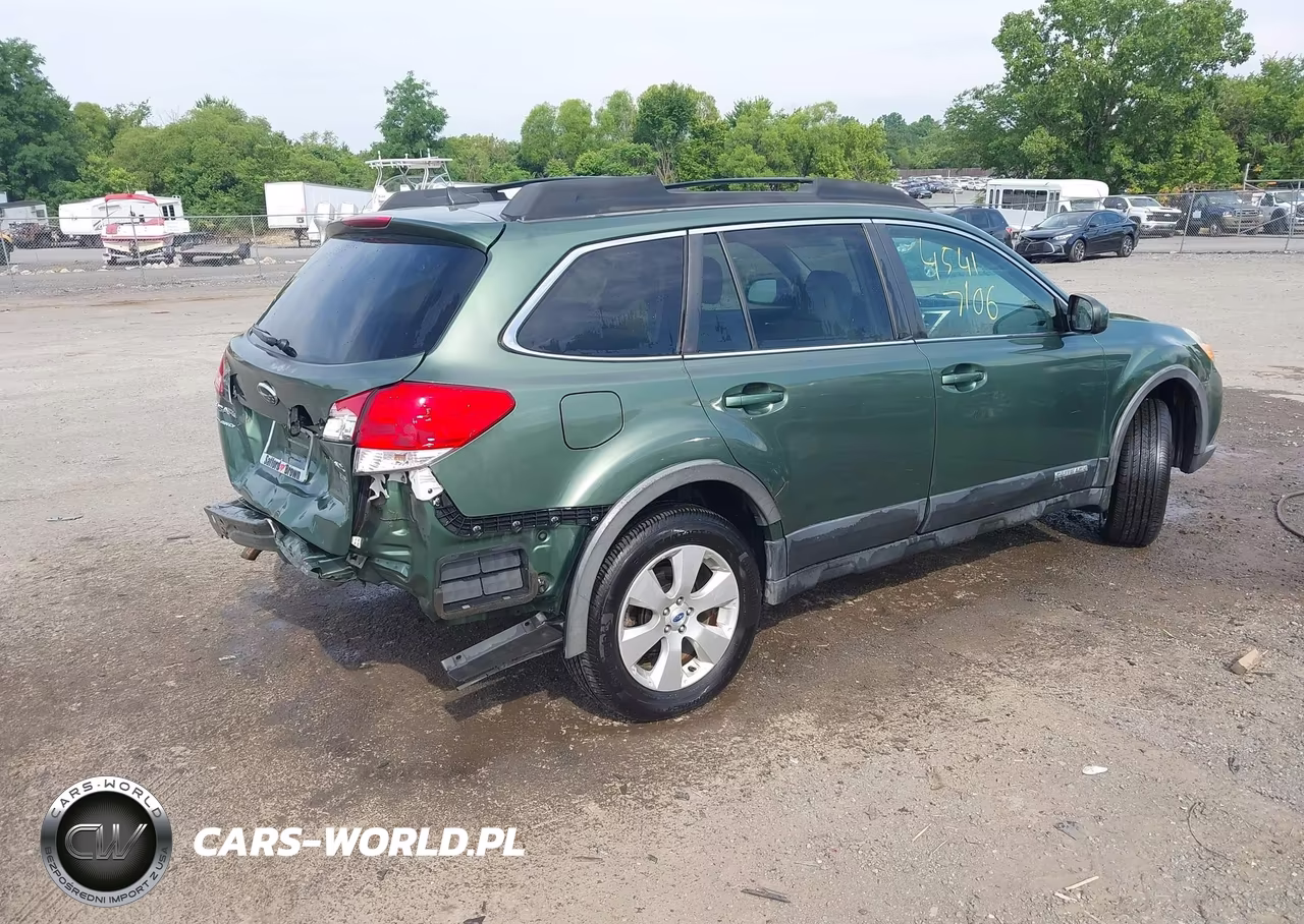 2012 Subaru Outback 2.5I Limited VIN:4S4BRBKC9C3210452 - 4