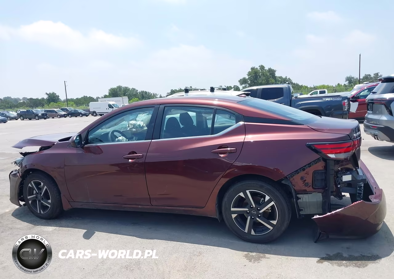 2025 Nissan Sentra Sv VIN:3N1AB8CV2SY341898 - 14