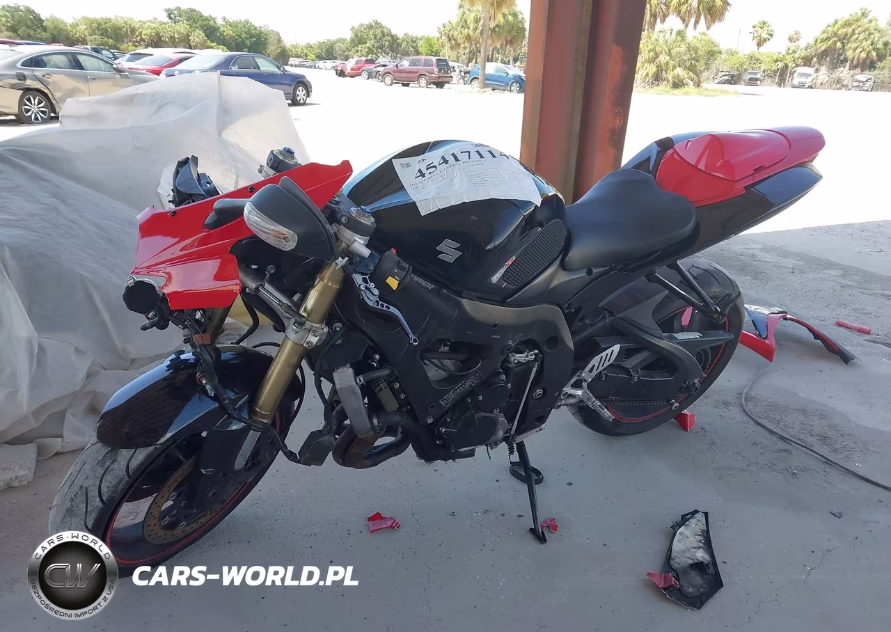 2007 Suzuki Gsx-R600 VIN:JS1GN7DA472114698 - 2
