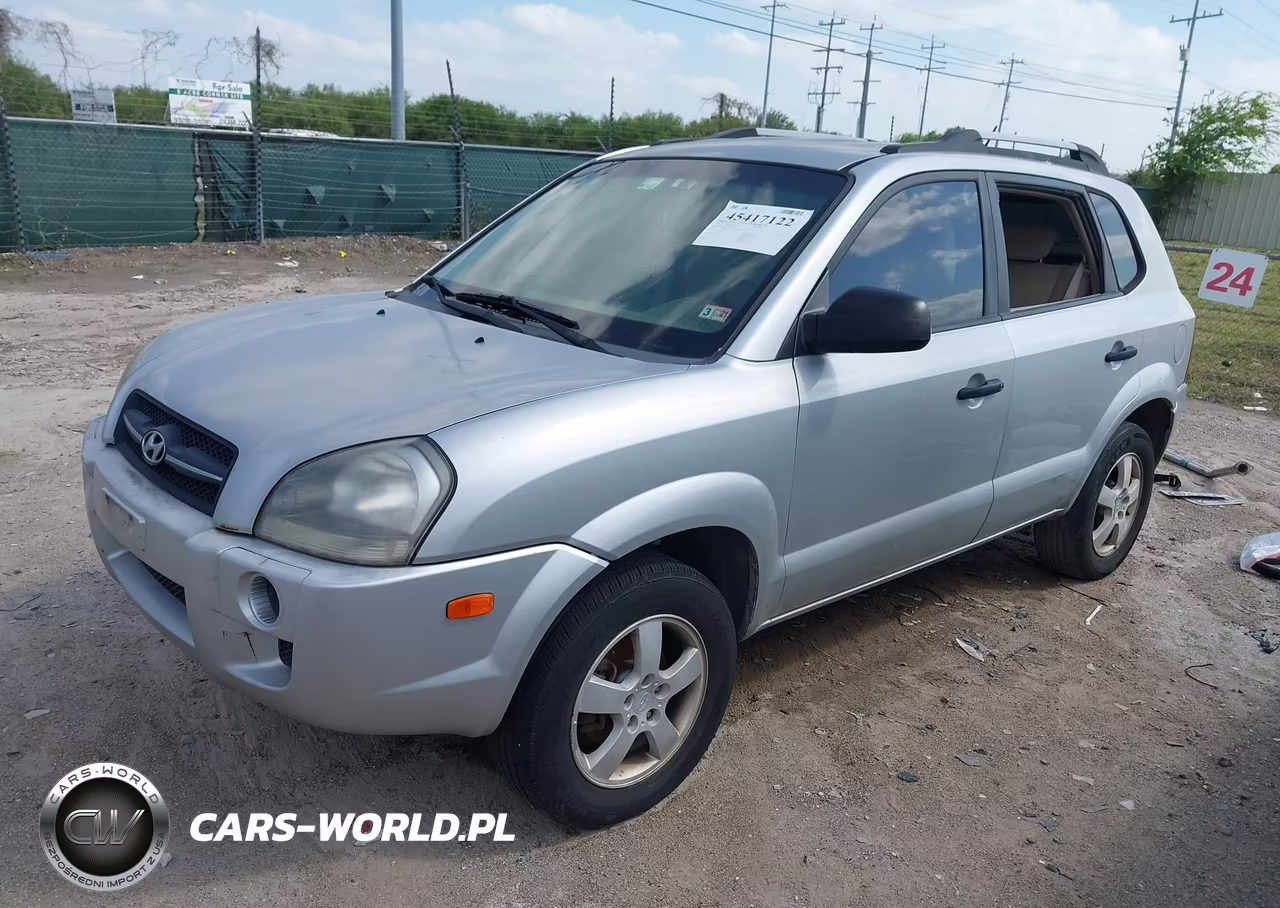 2007 Hyundai Tucson Gls VIN:KM8JM12B87U558853 - 2