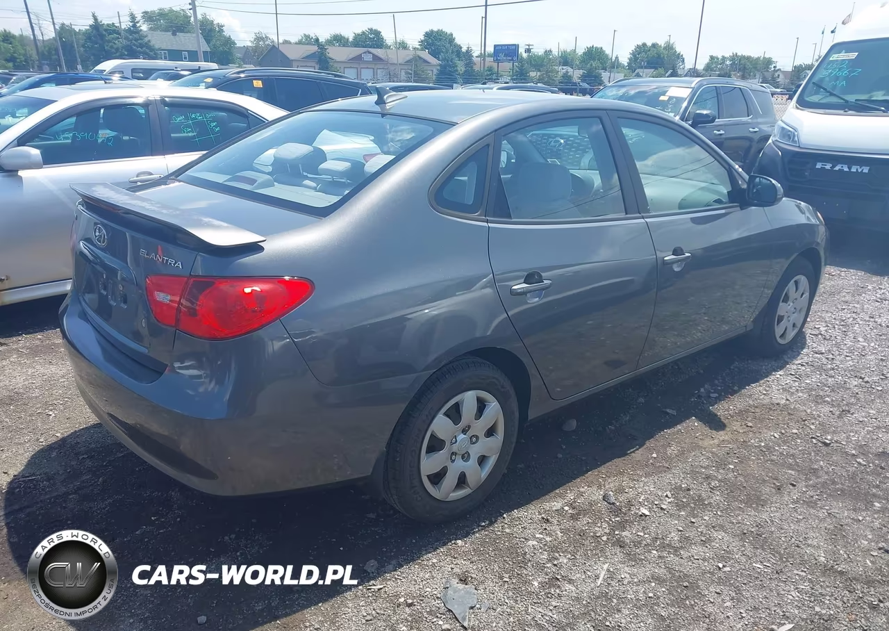 2009 Hyundai Elantra Gls VIN:KMHDU46D39U650448 - 4