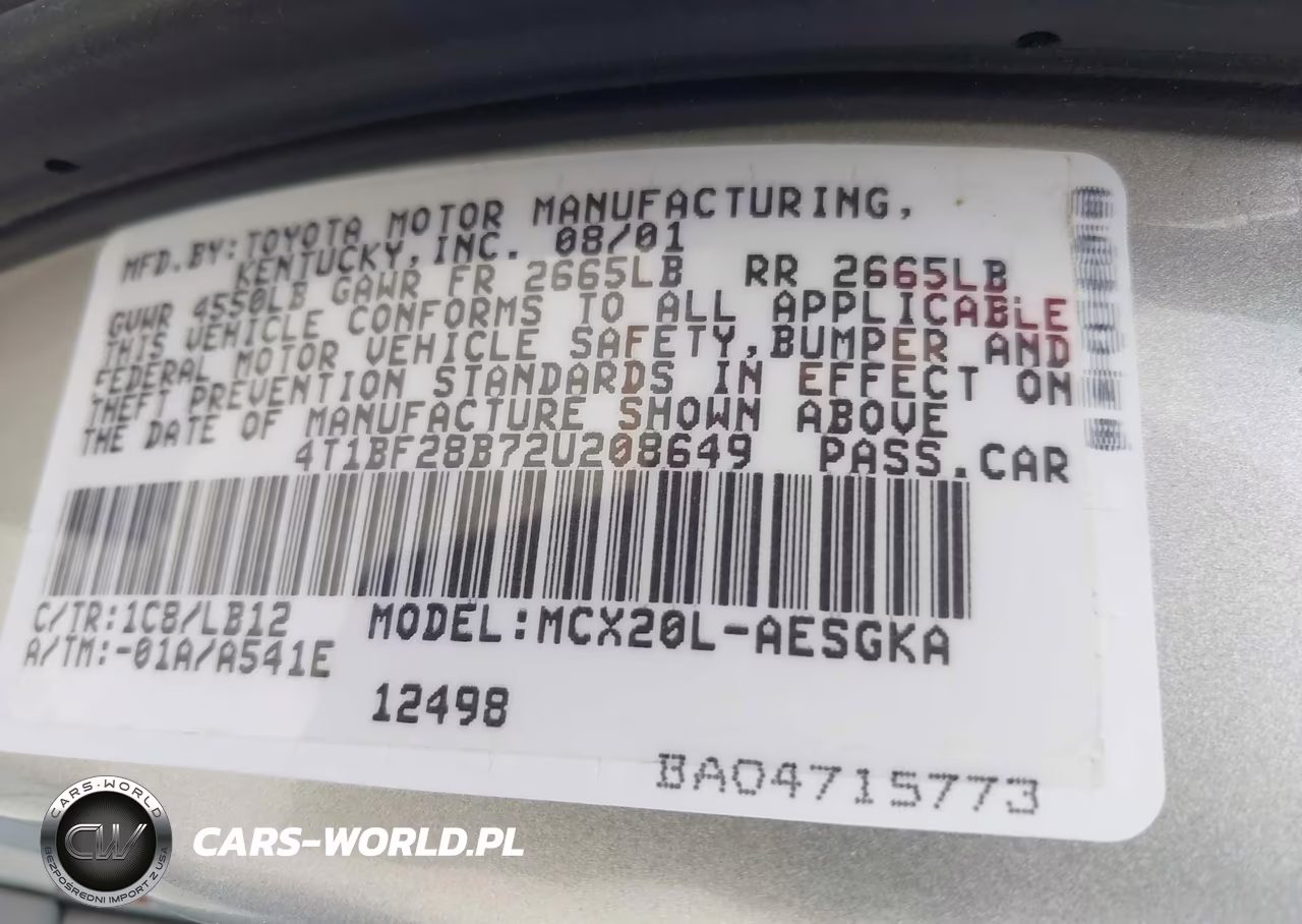 2002 Toyota Avalon Xls VIN:4T1BF28B72U208649 - 9