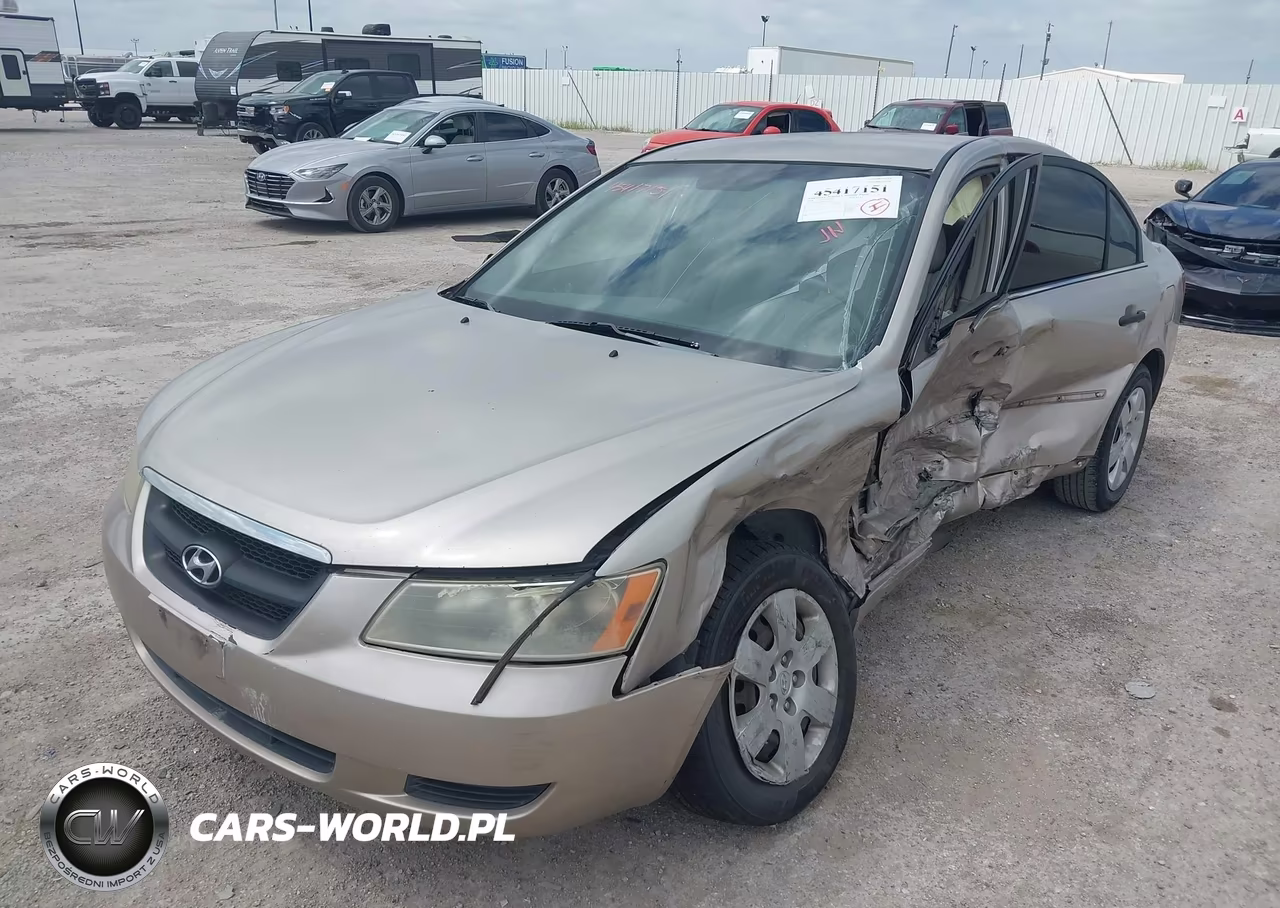 2008 Hyundai Sonata Gls VIN:5NPET46C98H337030 - 2