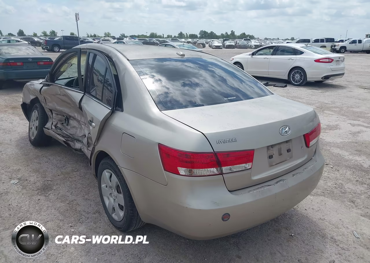 2008 Hyundai Sonata Gls VIN:5NPET46C98H337030 - 3