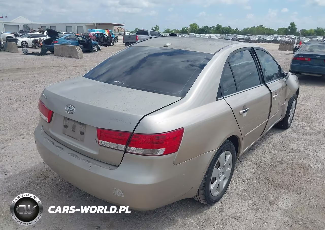 2008 Hyundai Sonata Gls VIN:5NPET46C98H337030 - 4