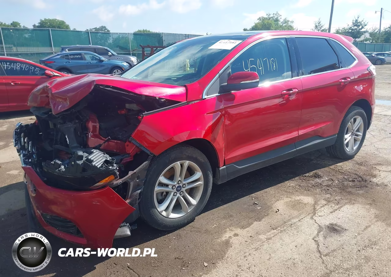 2020 Ford Edge Sel VIN:2FMPK4J95LBB57437 - 2