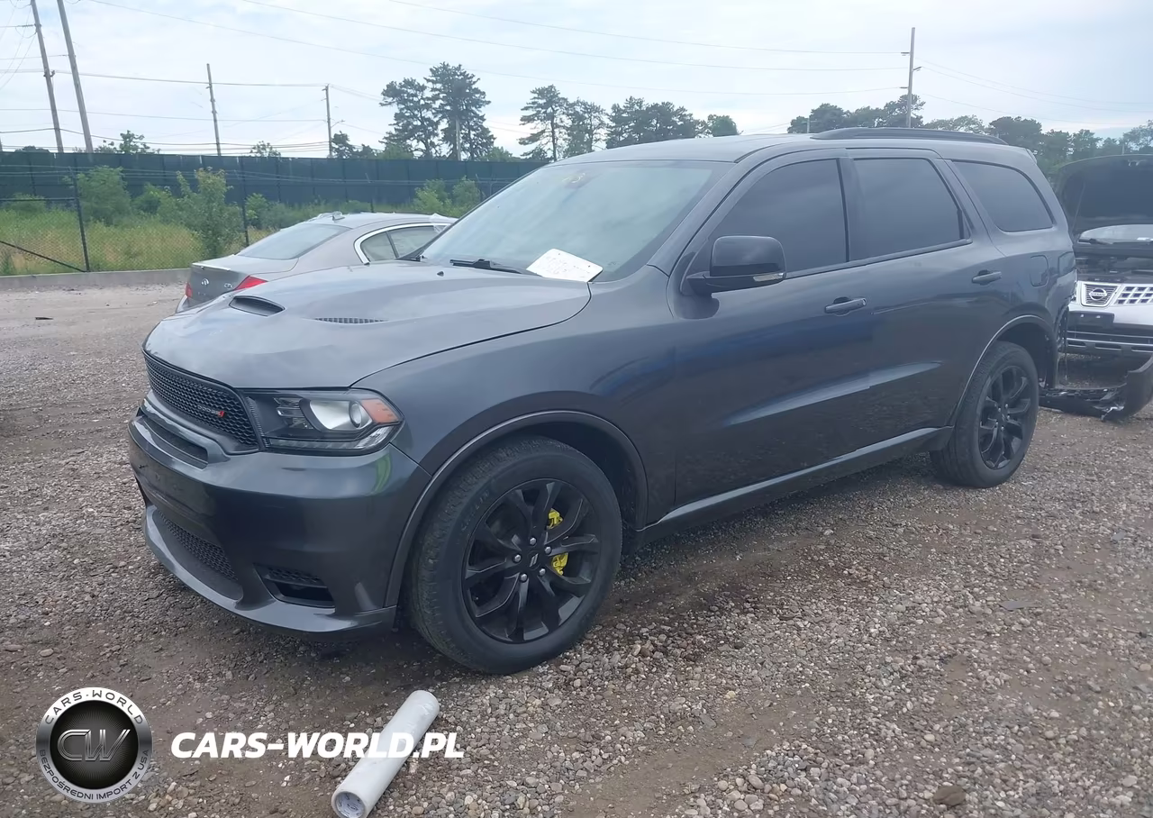 2020 Dodge Durango Gt Plus Awd VIN:1C4RDJDGXLC408307 - 2