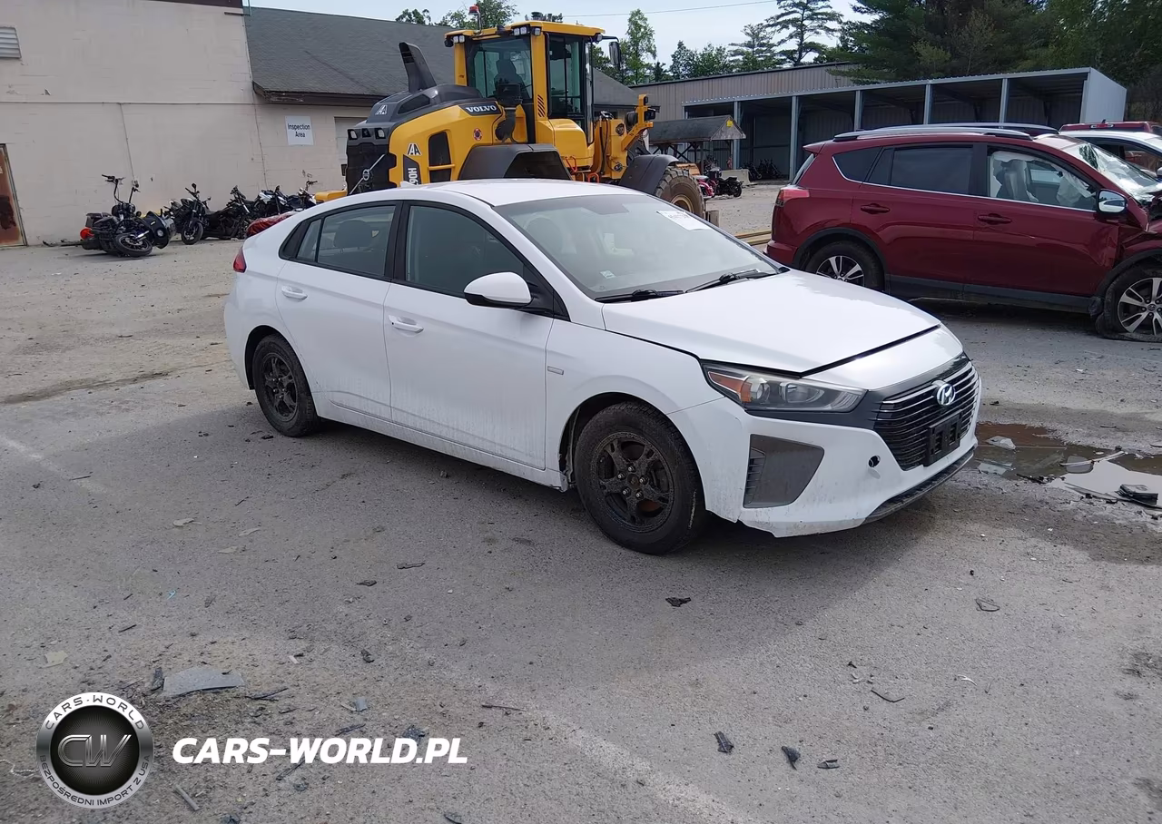 2017 Hyundai Ioniq Hybrid Blue
