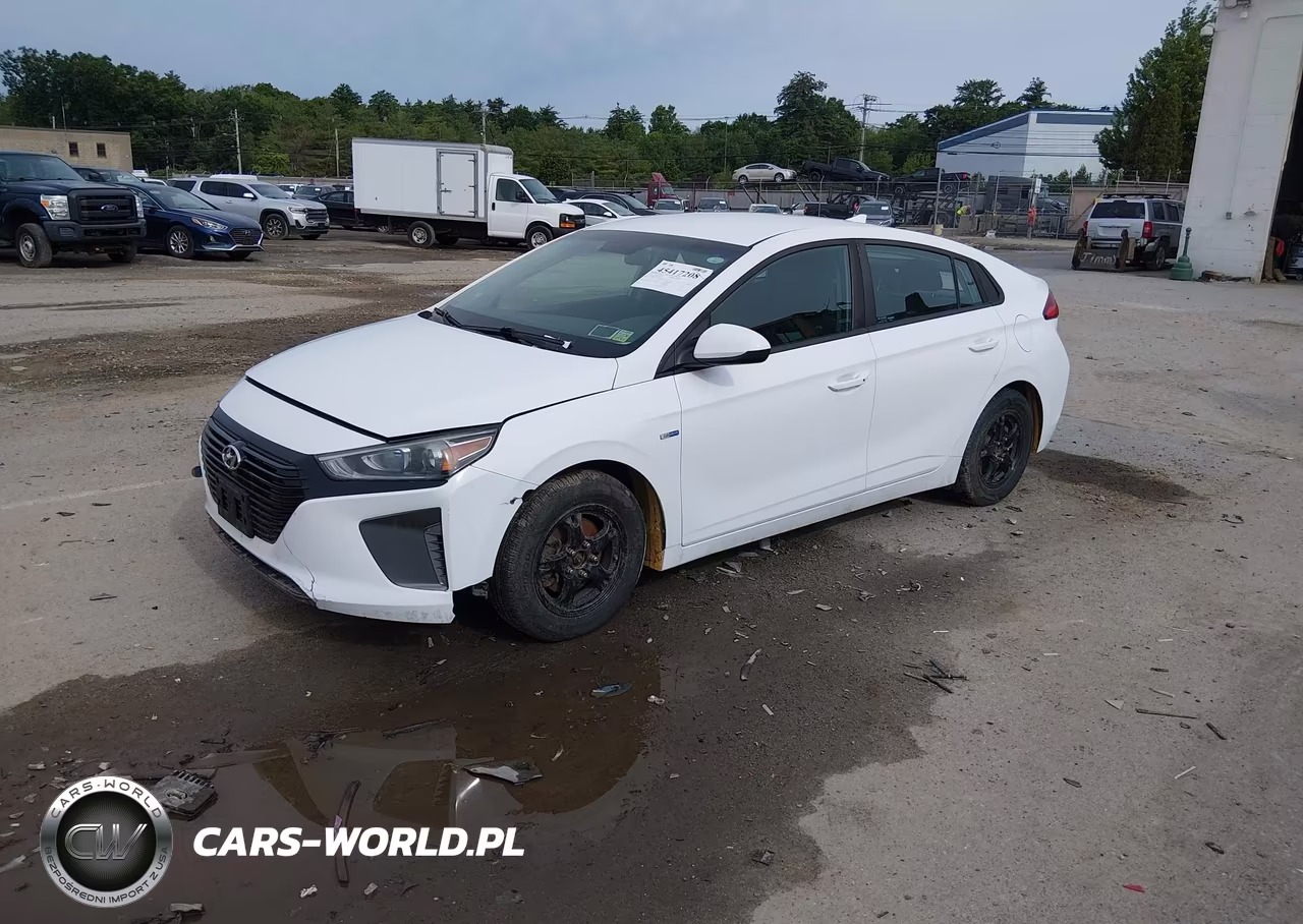 2017 Hyundai Ioniq Hybrid Blue VIN:KMHC65LC4HU032013 - 2