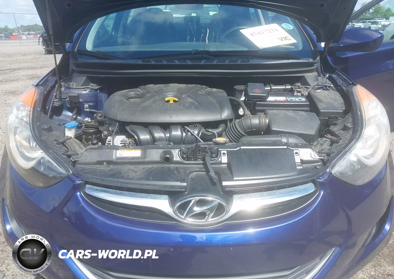 2012 Hyundai Elantra Gls VIN:5NPDH4AEXCH100755 - 10