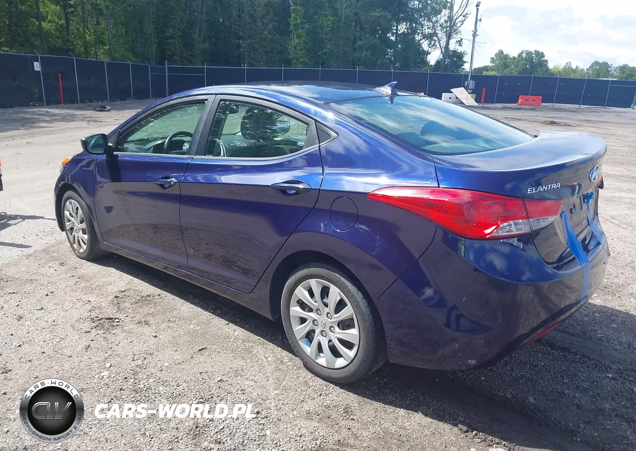 2012 Hyundai Elantra Gls VIN:5NPDH4AEXCH100755 - 3