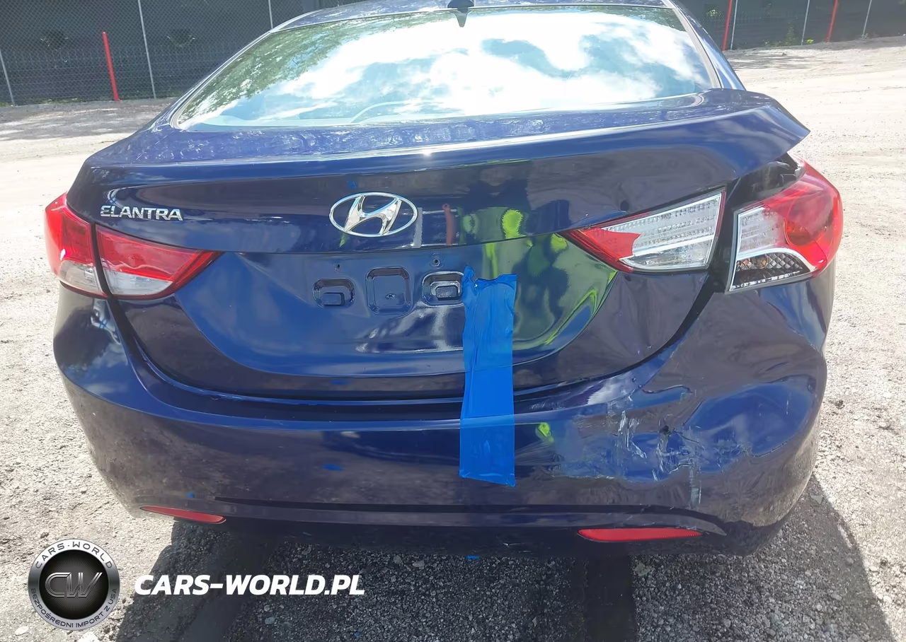 2012 Hyundai Elantra Gls VIN:5NPDH4AEXCH100755 - 6
