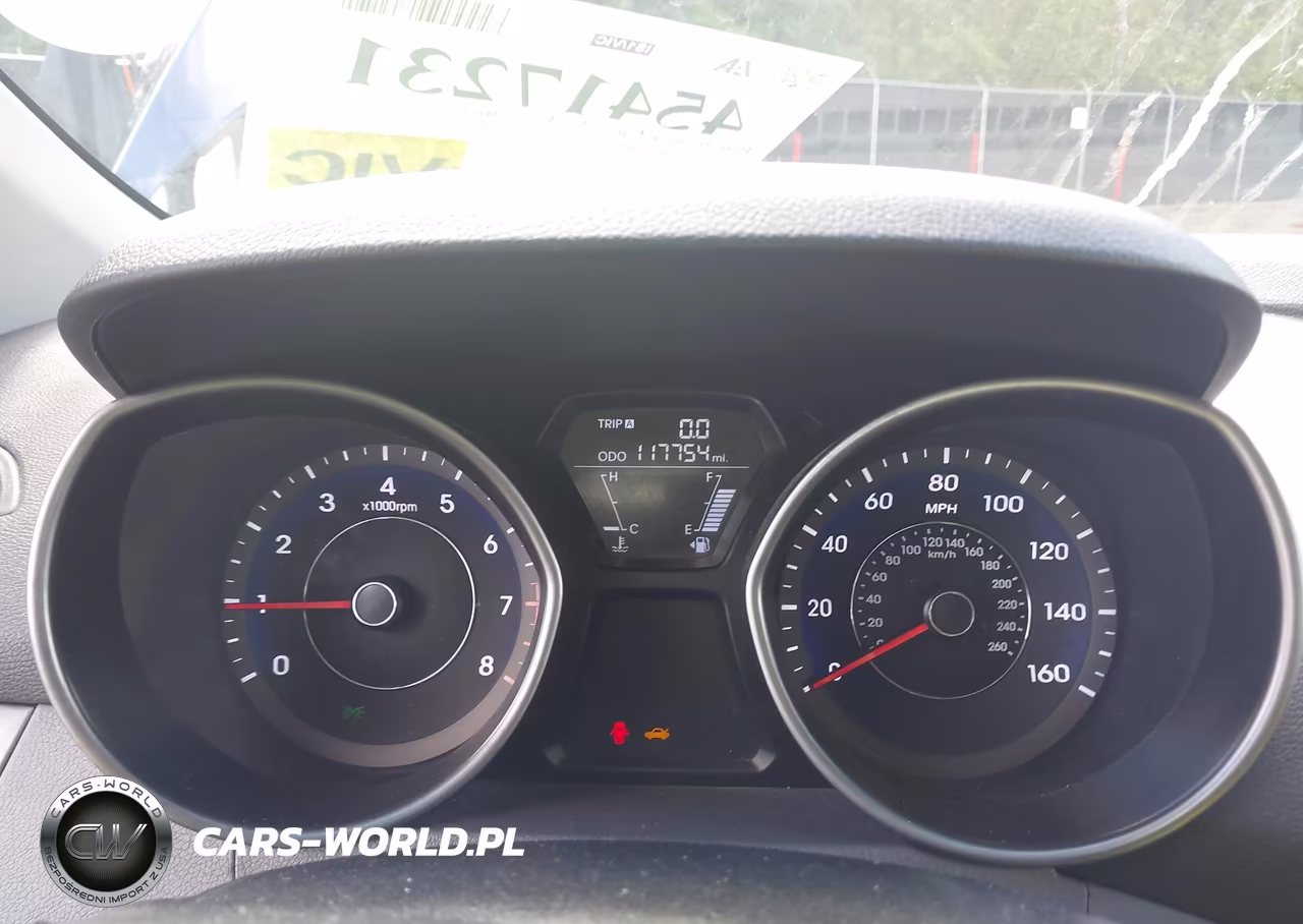 2012 Hyundai Elantra Gls VIN:5NPDH4AEXCH100755 - 7