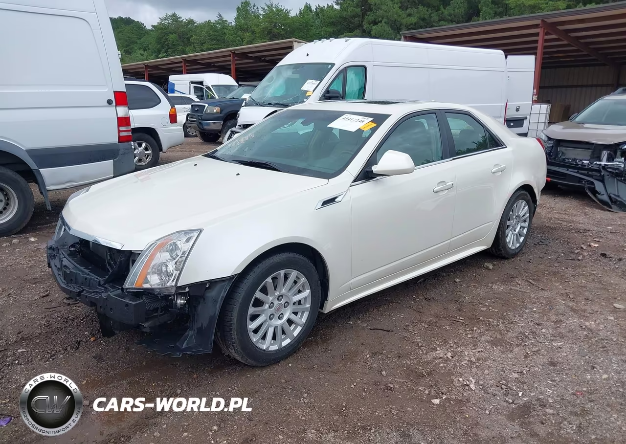 2012 Cadillac Cts Luxury VIN:1G6DE5E53C0151703 - 2