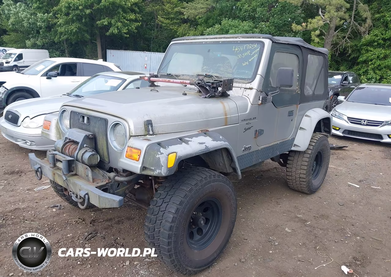 2000 Jeep Wrangler Sport VIN:1J4FA49S8YP755994 - 2