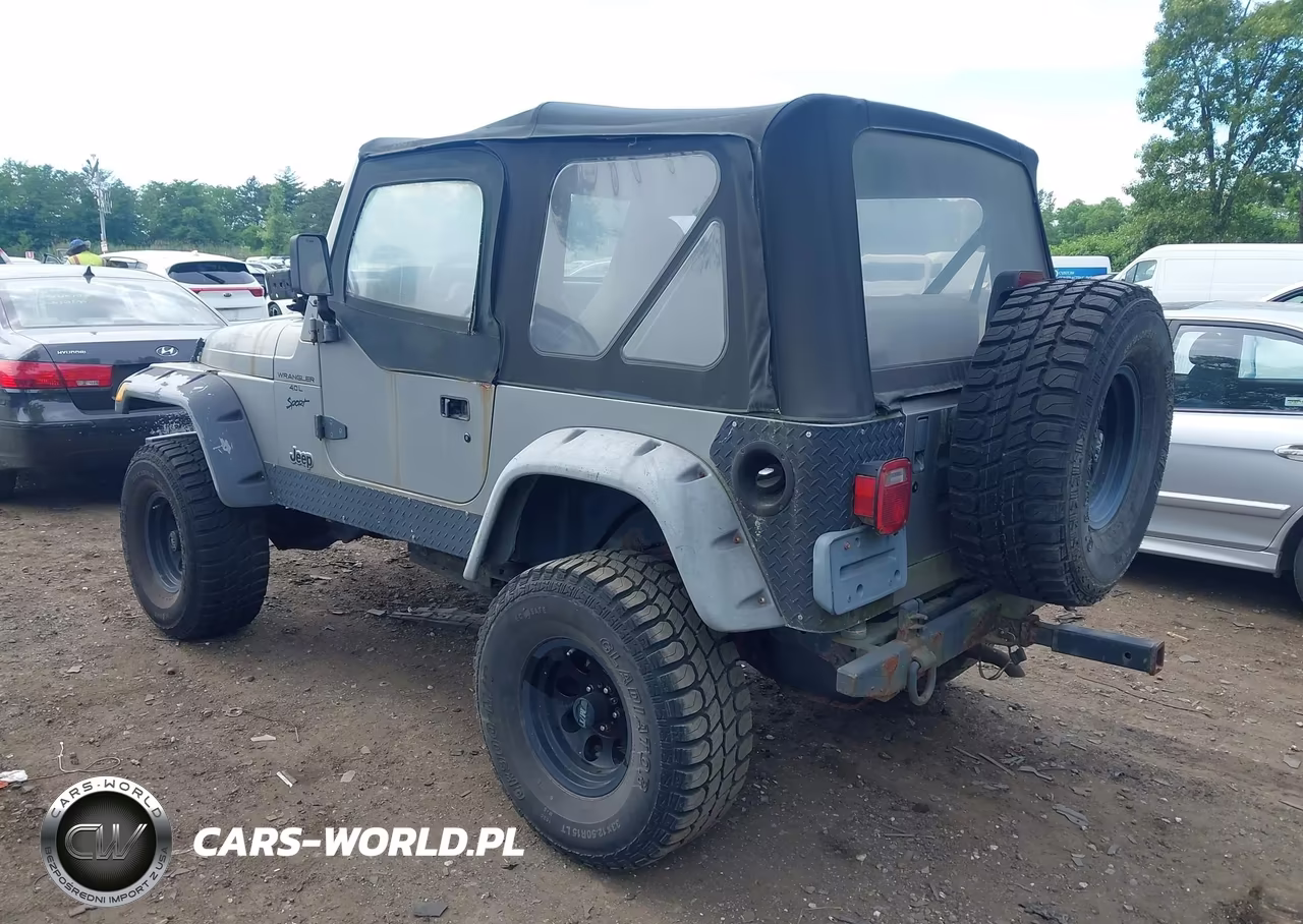 2000 Jeep Wrangler Sport VIN:1J4FA49S8YP755994 - 3