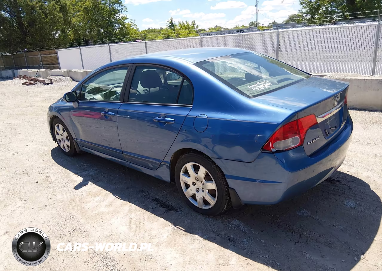 2010 Honda Civic Lx VIN:19XFA1F58AE016729 - 3