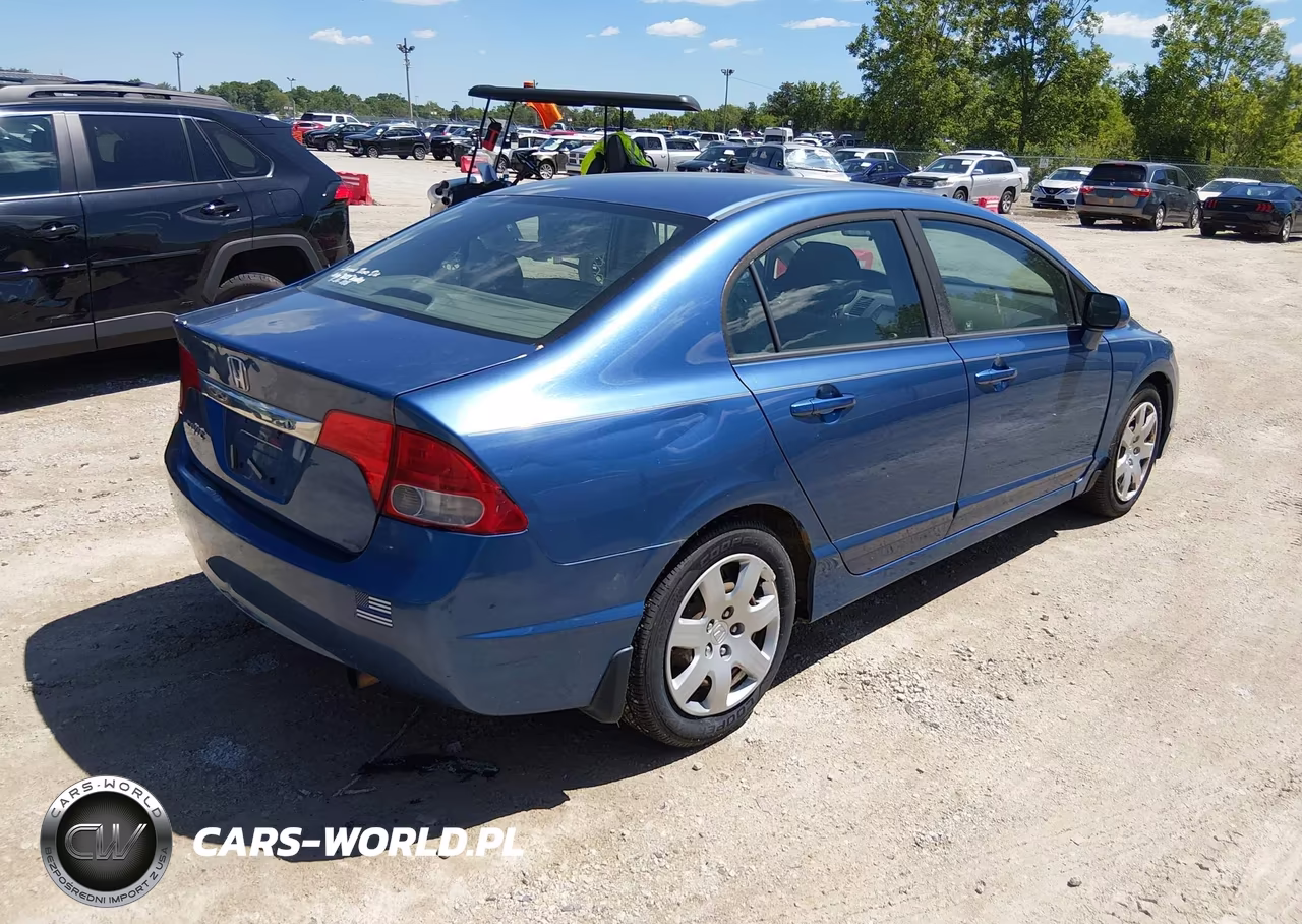 2010 Honda Civic Lx VIN:19XFA1F58AE016729 - 4