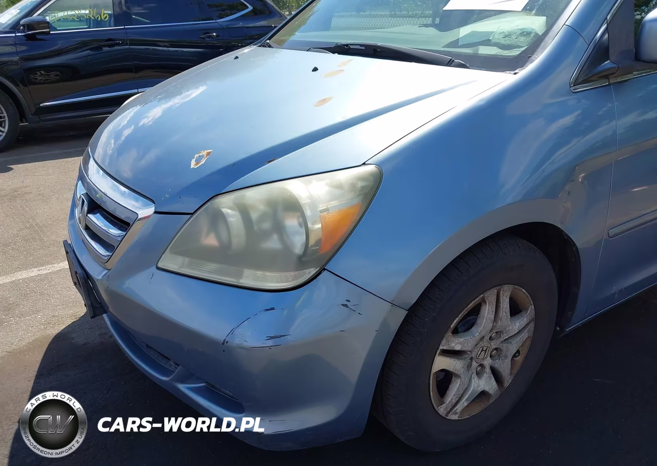 2007 Honda Odyssey Ex VIN:5FNRL384X7B075873 - 6