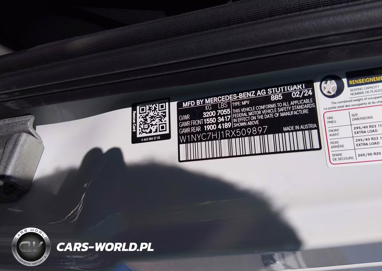 2024 Mercedes-Benz Amg G 63 4Matic VIN:W1NYC7HJ1RX509897 - 9