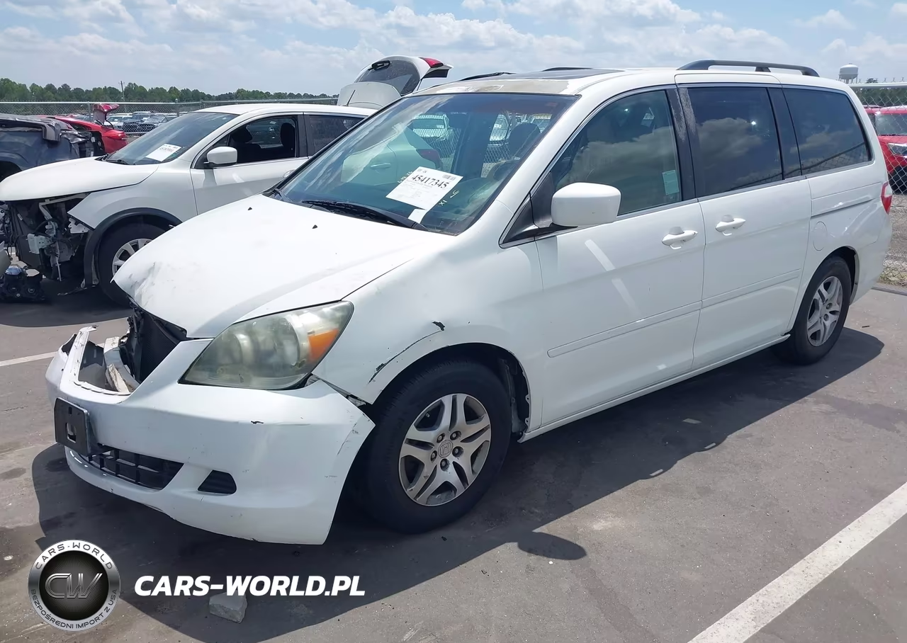 2007 Honda Odyssey Ex-L VIN:5FNRL38657B426576 - 2