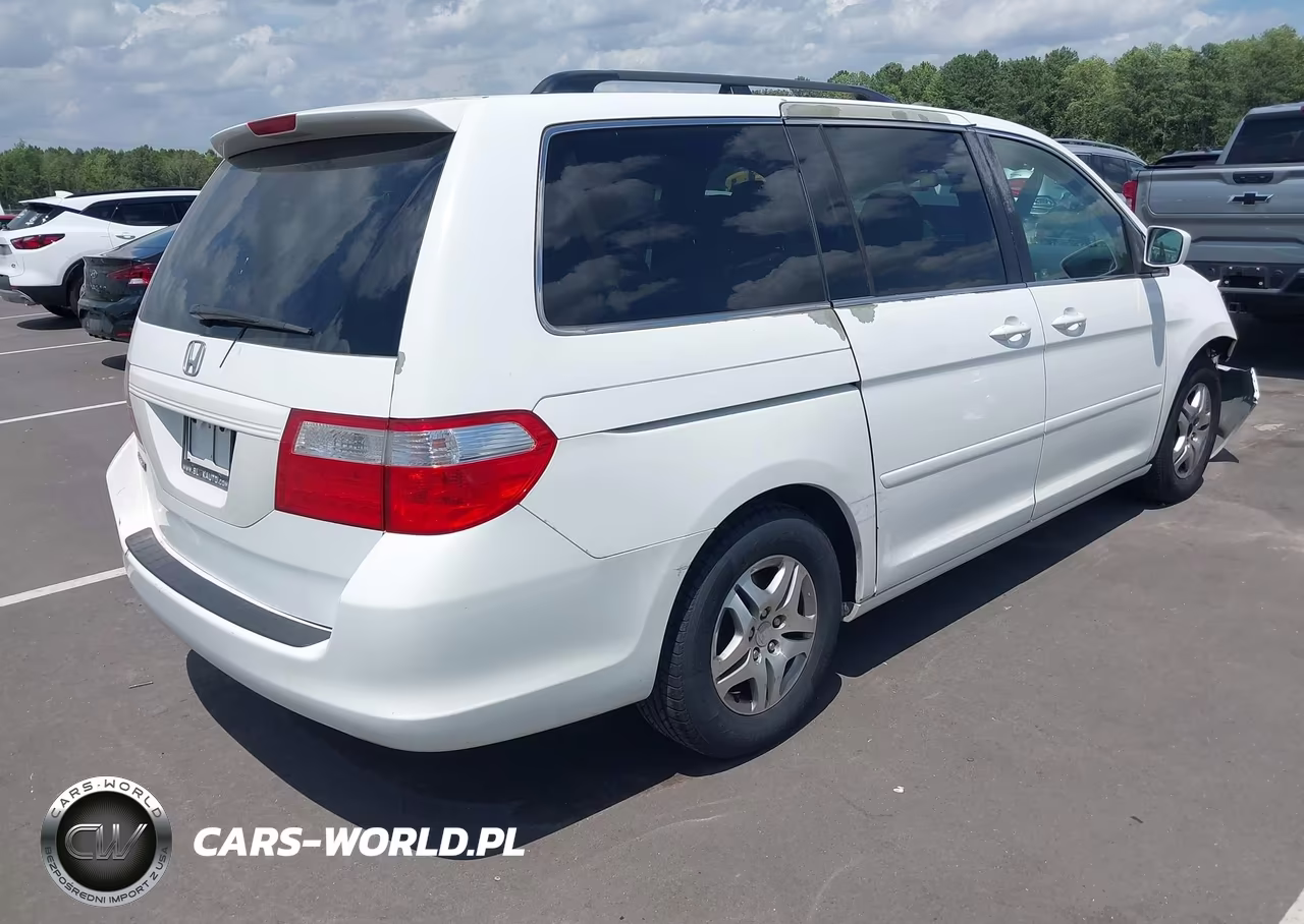 2007 Honda Odyssey Ex-L VIN:5FNRL38657B426576 - 4