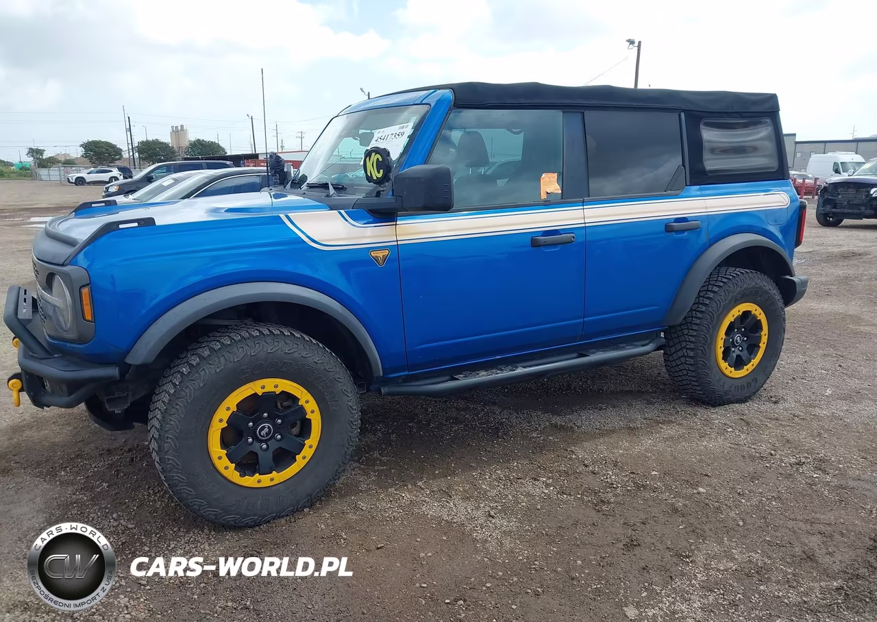 2022 Ford Bronco Badlands VIN:1FMEE5DH3NLB69158 - 2