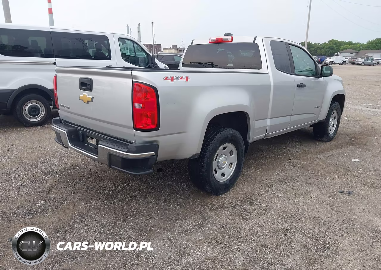 2017 Chevrolet Colorado 4Wd Wt VIN:1GCHTBEA5H1225026 - 4