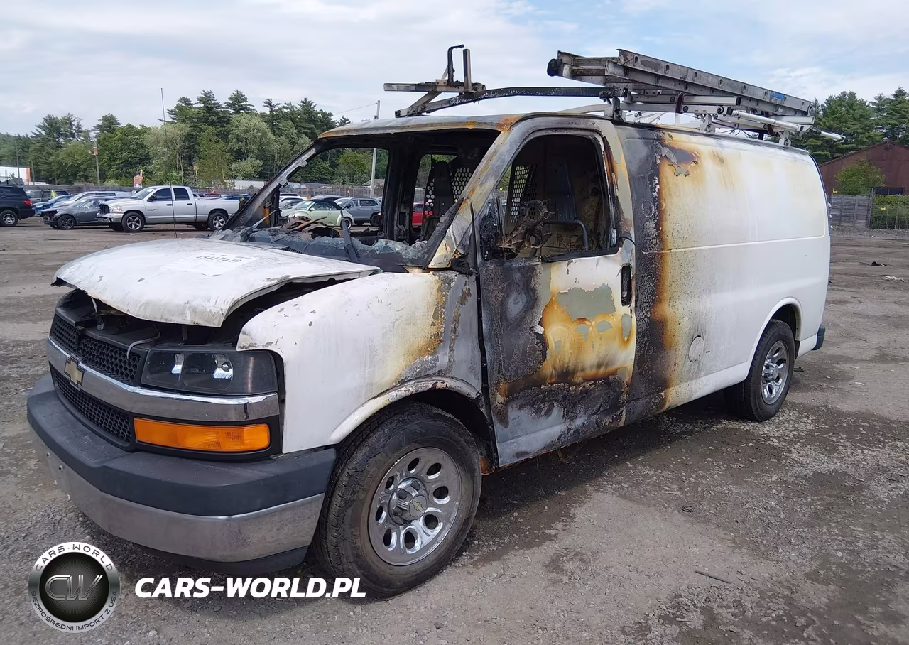 2012 Chevrolet Express 1500 Work Van VIN:1GCSGAFX2C1201539 - 2