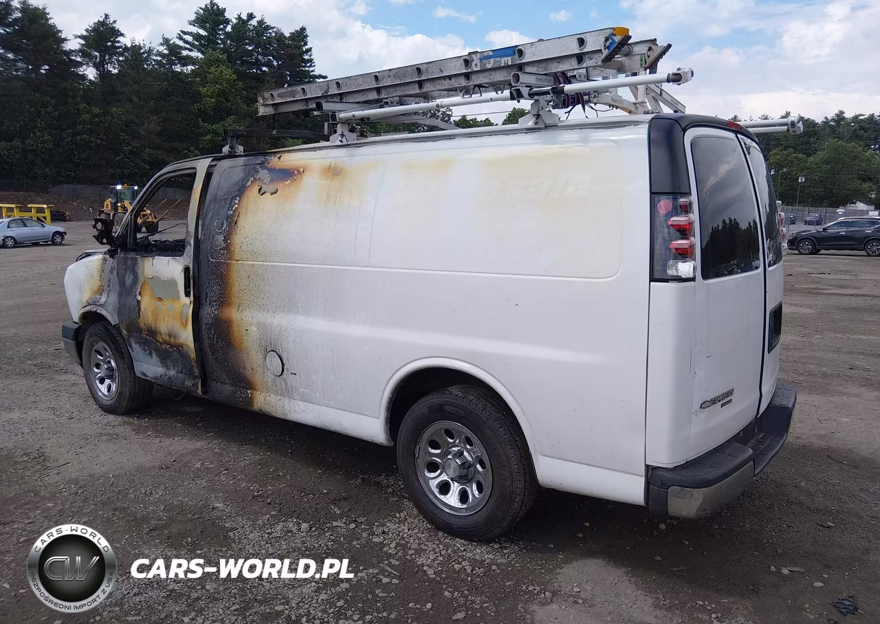 2012 Chevrolet Express 1500 Work Van VIN:1GCSGAFX2C1201539 - 3