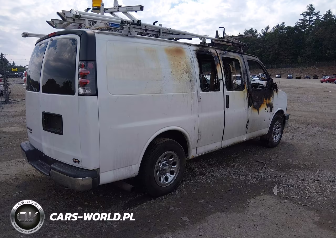 2012 Chevrolet Express 1500 Work Van VIN:1GCSGAFX2C1201539 - 4